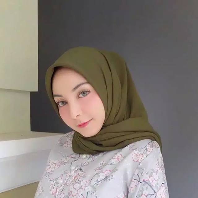 Segiempat pollycotton/segiempat murah/grosir jilbab