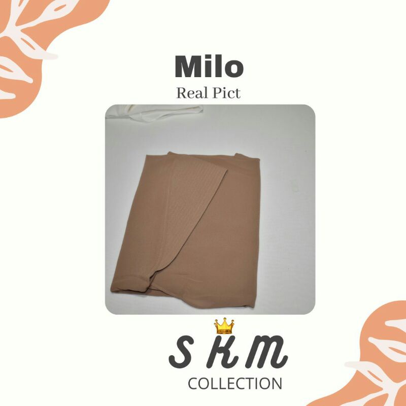 khimar instan LV ceruty beby doll premium hijab/ jilbab / kerudung LV ceruty dua layer premium-milo