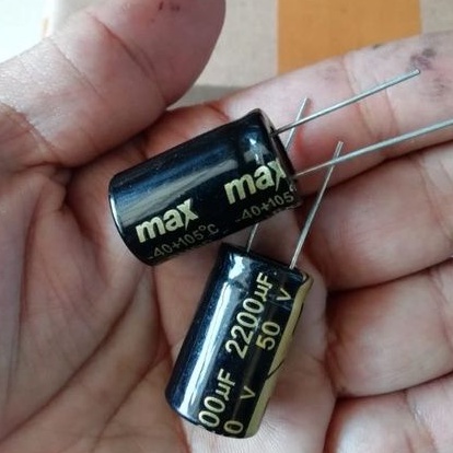 ELKO 2200UF 50V BAGUS BAY MAX