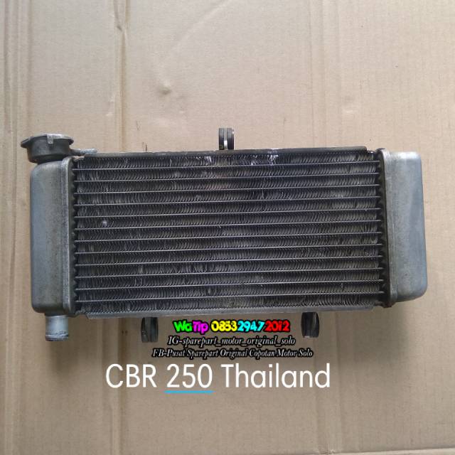 Radiator CBR 250 Thailand Radiator CBR 250 CBU