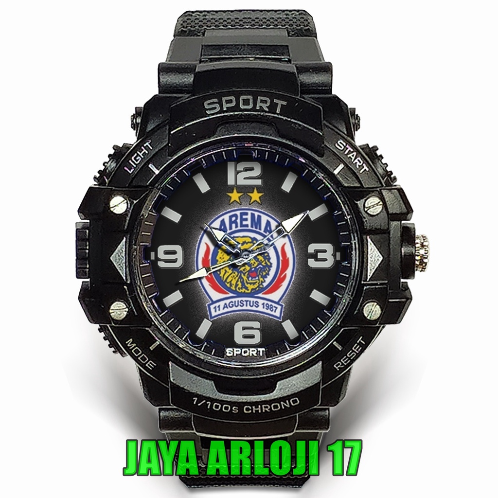 (Istimewa) JamTangan Custom AREMA FC - 2 (Keren)