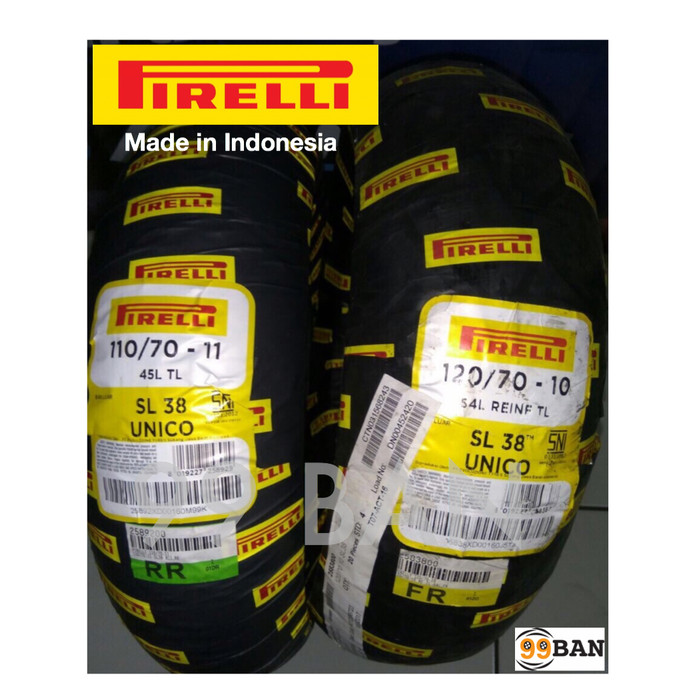 Pirelli SL38 110/70-11 Ban Depan Vespa LX / Vespa S Ori