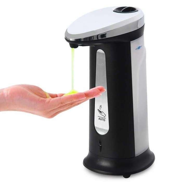 Touch-free Soap and Sanitizer Infrared Sensor Dispenser 400ml - Dispenser Sabun Otomatis Inframerah