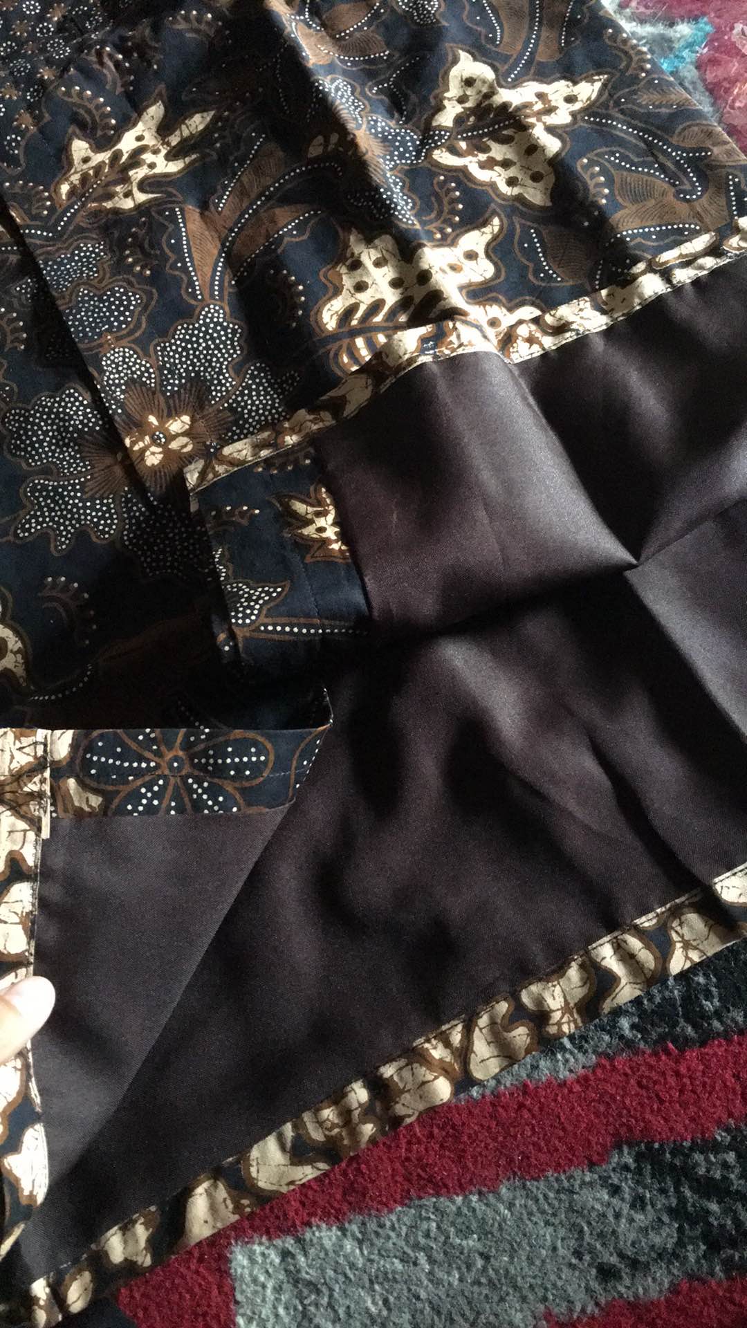 [full Furinng] Kemeja Batik Pria Lengan Panjang Motif Perwira Bahan Katun Sragenan