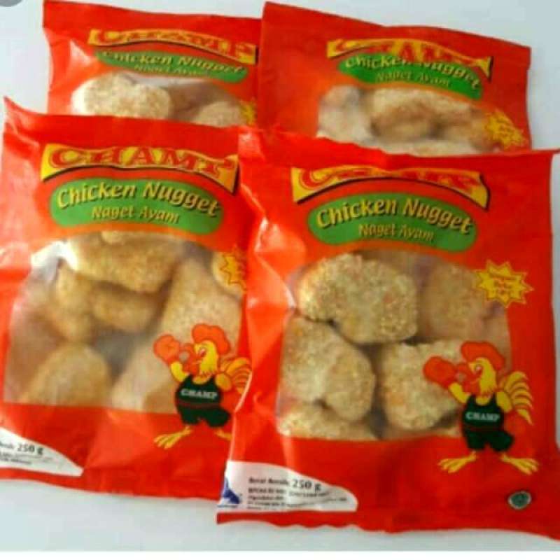 

champ chicken nugget 250 gram