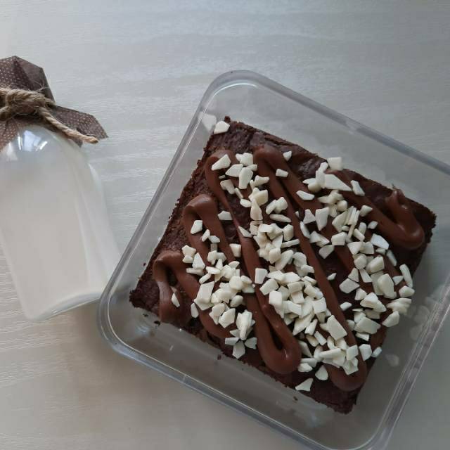 

Milkbath nutella brownie