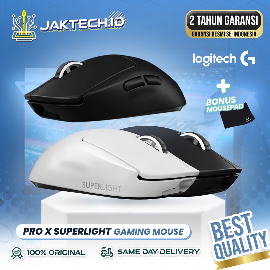 Logitech Pro X Superlight Wireless Gaming Mouse Esport ORIGINAL DAN GARANSI