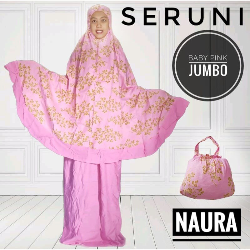 Mukena Bali Jumbo Dewasa – SERUNI Series (Geser Foto)
