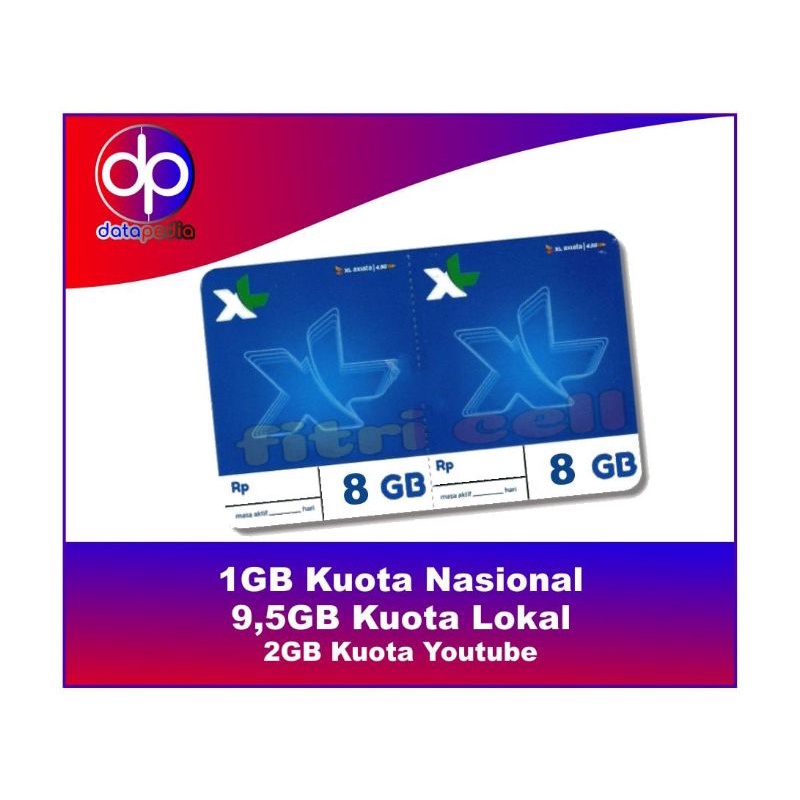 Voucher XL Hotrod 8GB 30 hari