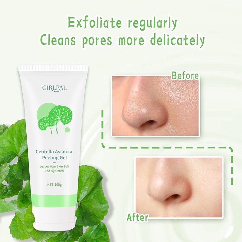 Girlpal Centella Asiatica Peeling Gel - Face &amp; Body Exfoliating