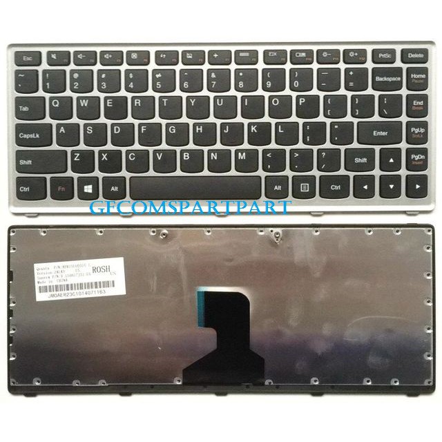 Keyboard Laptop Lenovo IdeaPad Z400N Z400P Z400 p/n 2510667 9Z.N7GBC.U0R V127920LS1