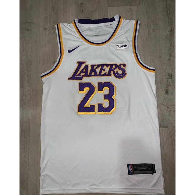 Lebron James Autographed White Los Angeles Lakers Association Edition Authentic Nike Jersey