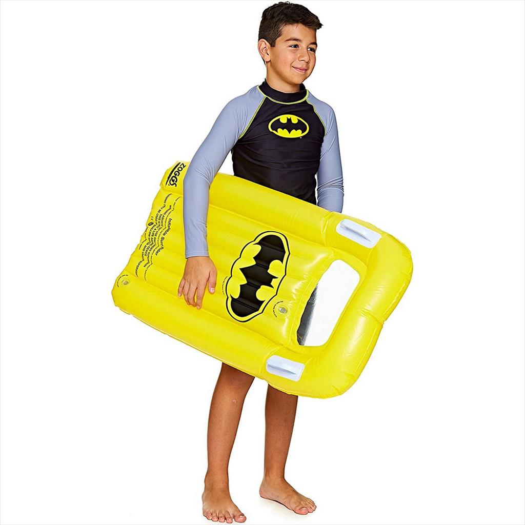 Zoggs Inflatable Surf Rider 120375 Batman Pelampung Renang XAU129