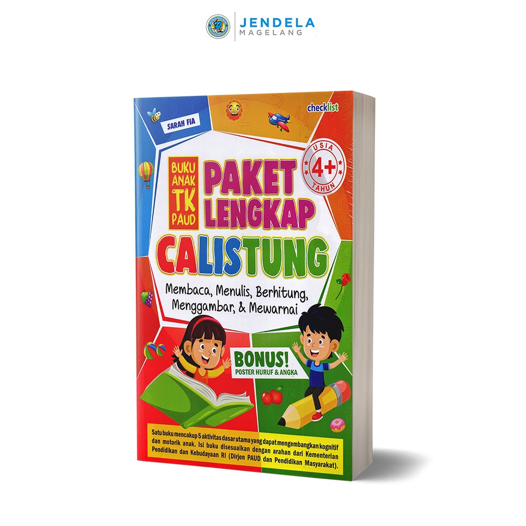 Paket Lengkap Calistung Buku Anak Tk Paud