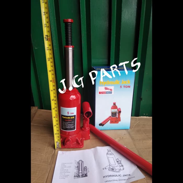 Dongkrak Botol 5 ton Hidrolik / Hydraulic Jack - Truck &amp; Mobil