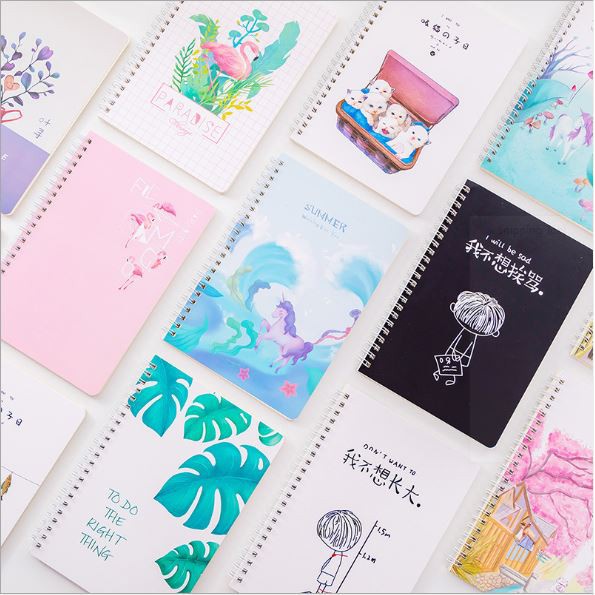 

TKB Buku Tulis Spiral Sekolah A5 60 lembar motif Simple