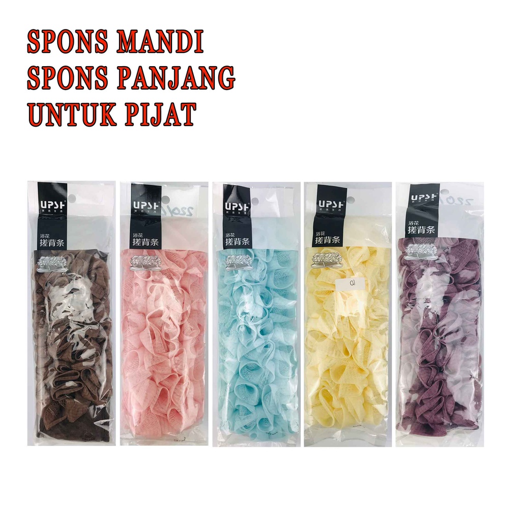 Spons Panjang * Spons Mandi Panjang * Spons Penggosok Punggung * Spons Badan