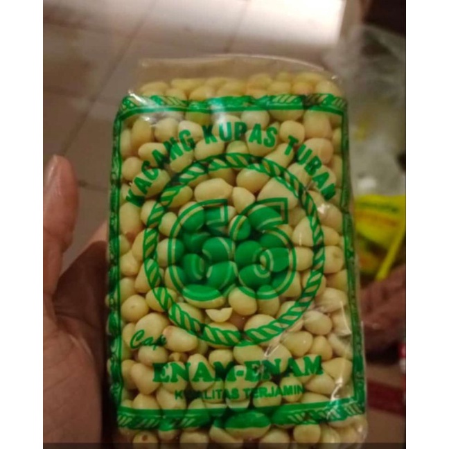 

KACANG TANAH TUBAN ASLI 450g merk enam-enam