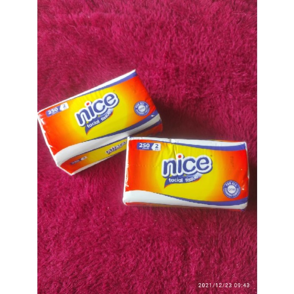 Tisu Nice 250 Sheets 2ply Facial Tissue Promo Ramadhan