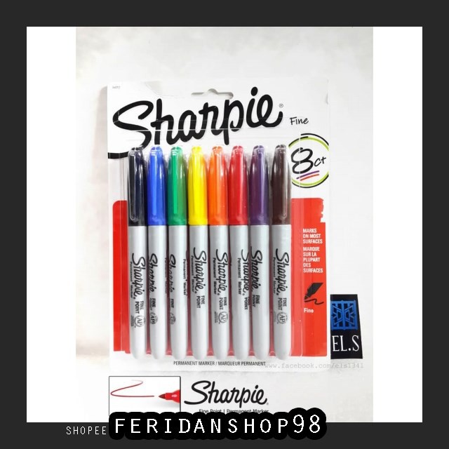 

BT515 SHARPIE FINE POINT BEST SET 8 BY FERIDANSHOP98