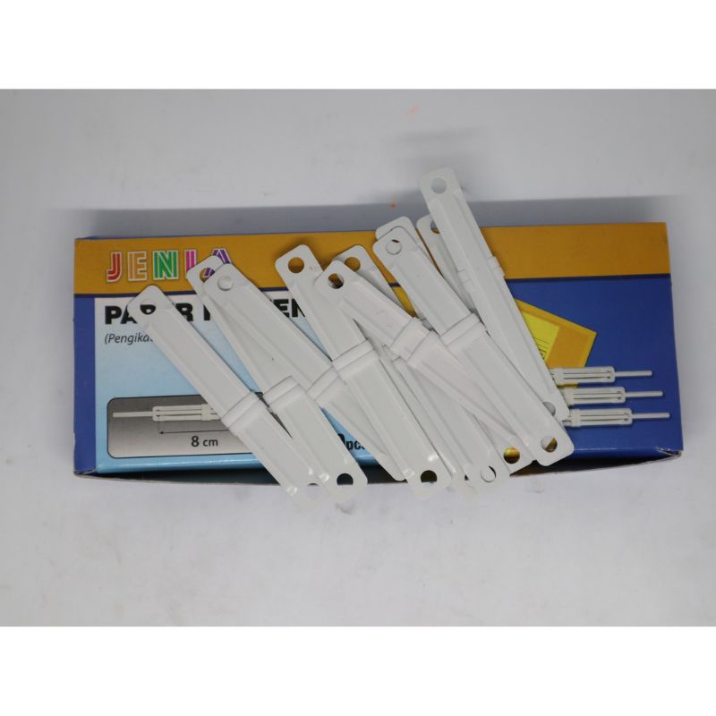 

Paper Fastener Jenia Putih ISI 50 PCS