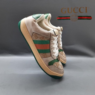 gucci distressed trainers