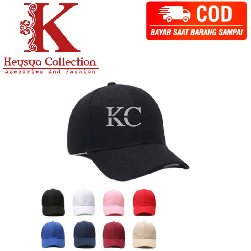 topi baseball polos pria wanita