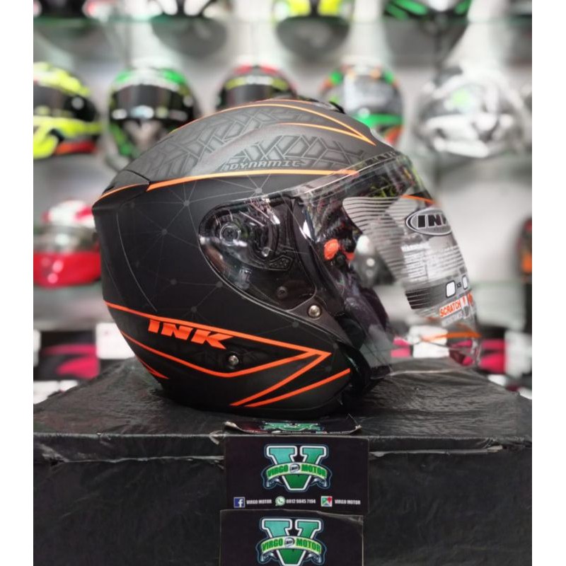 HELM INK DINAMIC #2 gm DOFF / ORANGE FLO-1