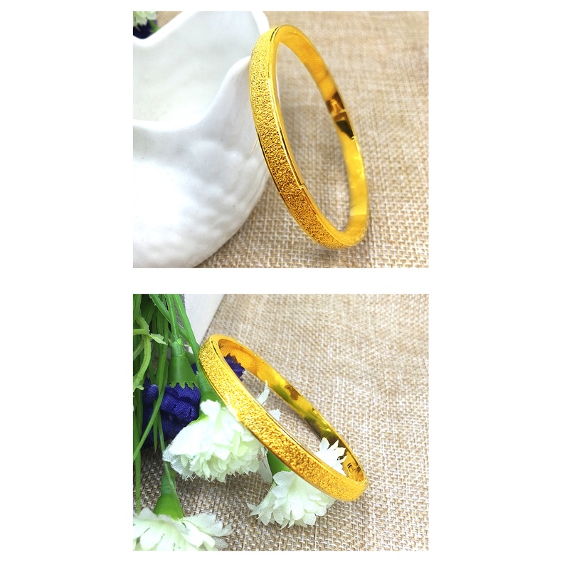 Gelang Tangan Lapis Emas Asli Kadar 375 Adjustable Untuk Wanita