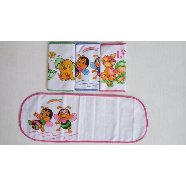 Gurita perekat bayi motif print
