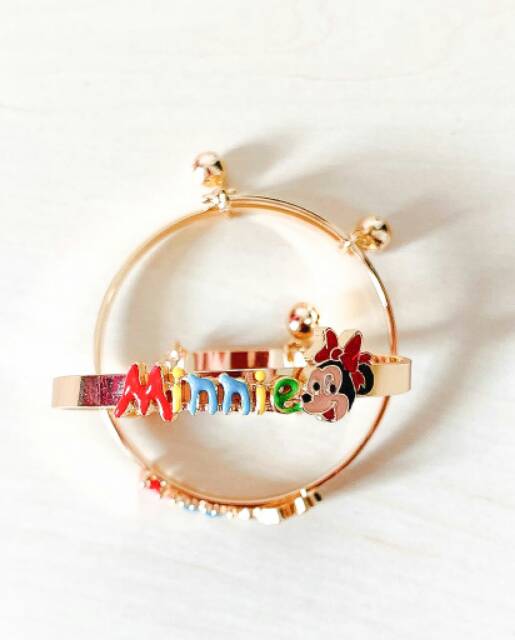 Gelang Anak Minnie Plat Gold Xuping