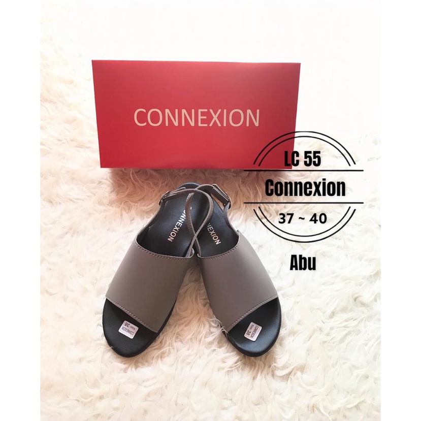 11.11 SALE : Sandal LC 55 wanita terbaru/sandal cantik/sandal model terbaru/sandal slop/sandalwanita/sandal lucu/sandal cantik