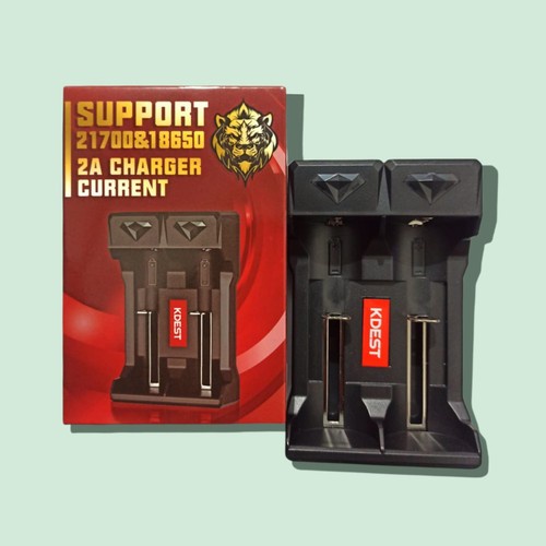 AUTHENTIC Kdest 2A Charger Battery Charger  Cas Baterai