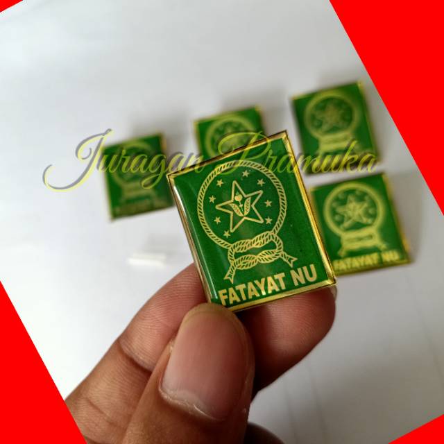 Pin FATAYAT NU PERSEGI 3X2CM ( NU )