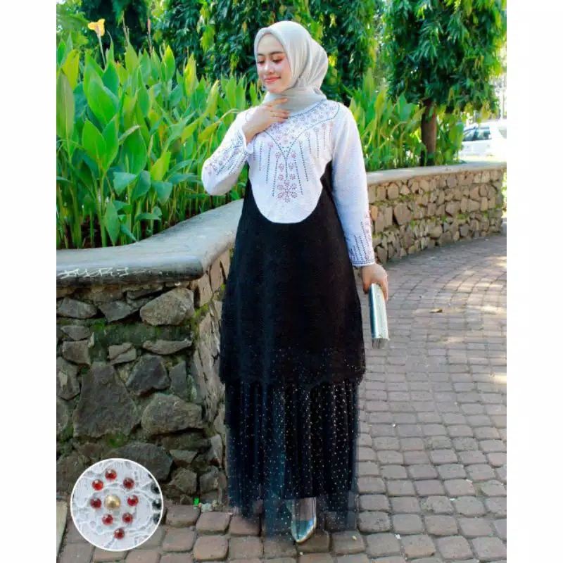 REAL PICT GAMIS KAJOL/GAMIS PESTA MEWAH/GAMIS MODERN MEWAH/BY PB