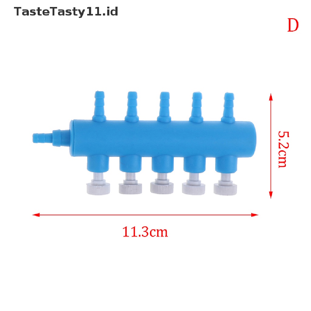 Tabung Splitter Oksigen Pompa Udara 2 3 4 5 6 Arah Untuk Akuarium Ikan
