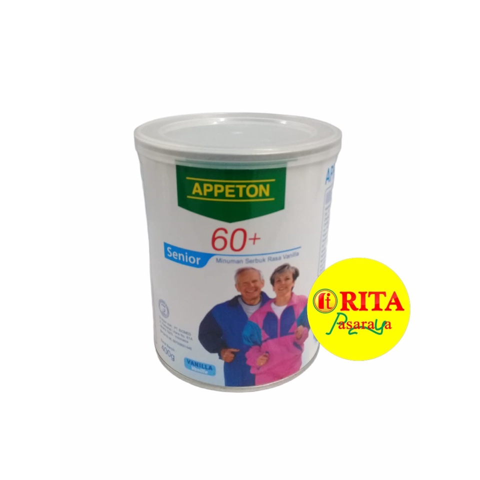 

APPETON VANILA 60 + KEMASAN KALENG 400 GG