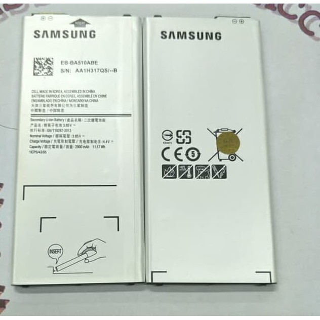 Battery Batre Baterai Samsung A5 2016 A510 EB-BA510ABE