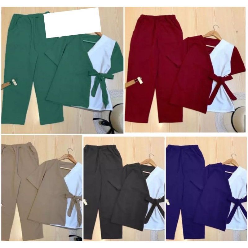 Setelan MARSHANDA/setelan wanita terbaru/setelan termurah/Cod-4