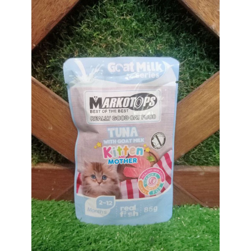 Markotops Wet Cat Food 85gr / Makanan Kucing Markotop Pouch 85gr / Markotops Wet 85gr