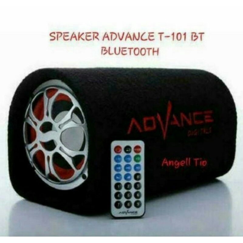 COD Speaker Aktif Bluetooth Advance/Speaker tabung 5 inch T-101BT Suara mega Bass