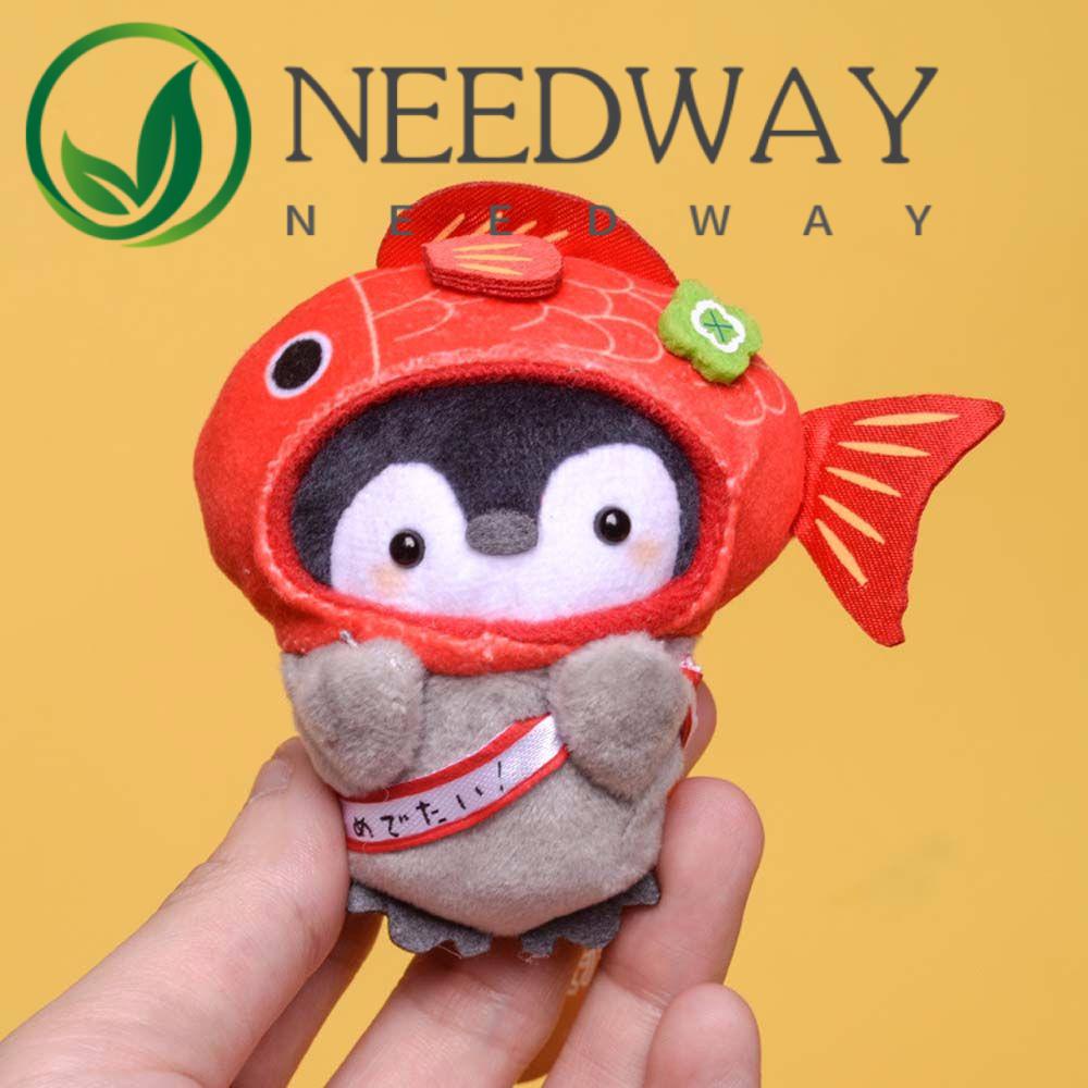 Needway  Gantungan Kunci Boneka Penguin Lucu Untuk Hadiah Ulang Tahun