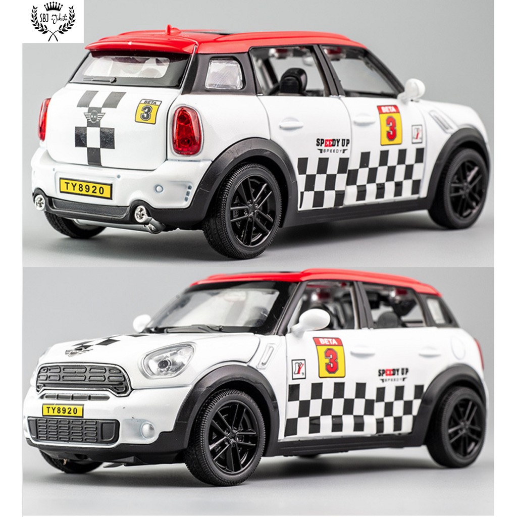 DIECAST Miniatur MOBIL Mini Cooper Countryman 1:32 Metal Collection