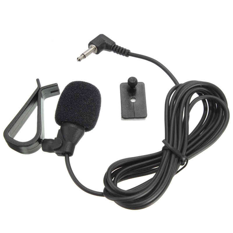 Mic Clip On Stereo Microphone 3.5mm - DZ0289 - Black