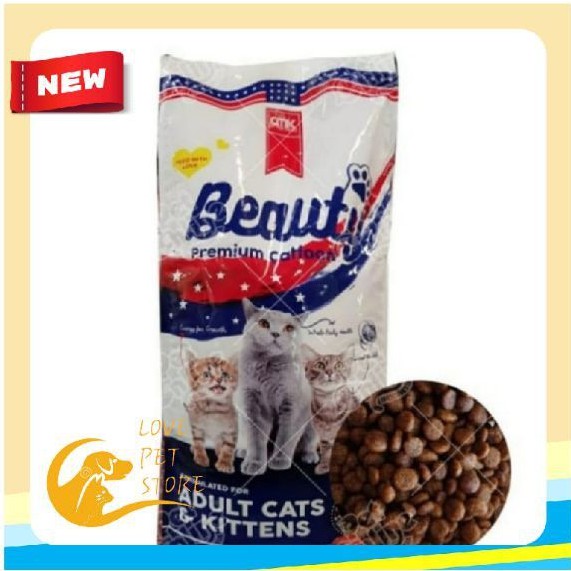 Beauty cat food 20kg makanan kucing untuk semua umur