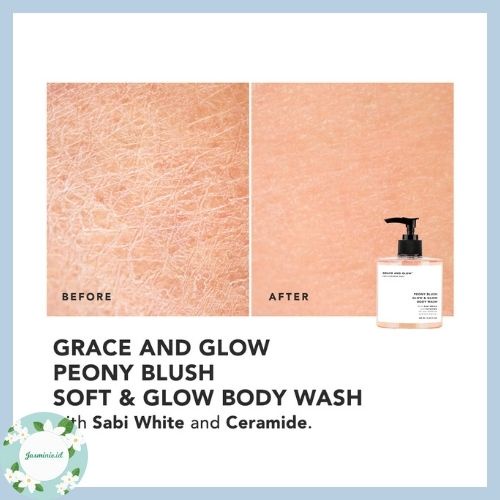 [BPOM] Grace and Glow Black Opium Brightening - English Pear &amp; Freesia Anti Acne Body Wash - Body Scrub - Miss Moisture - Peony Blush