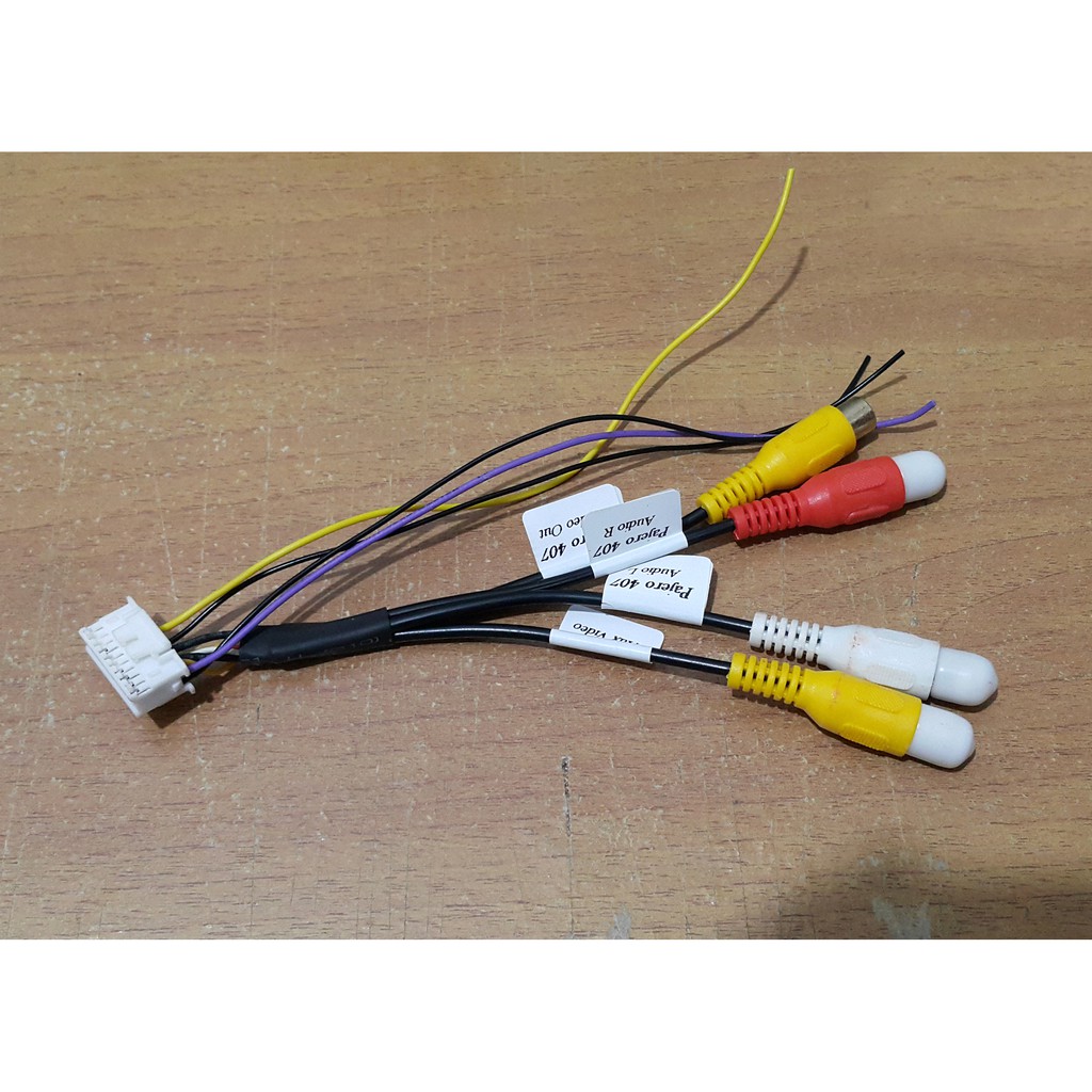 Socket Soket Video Out Pajero Sport Clarion Nx407 407