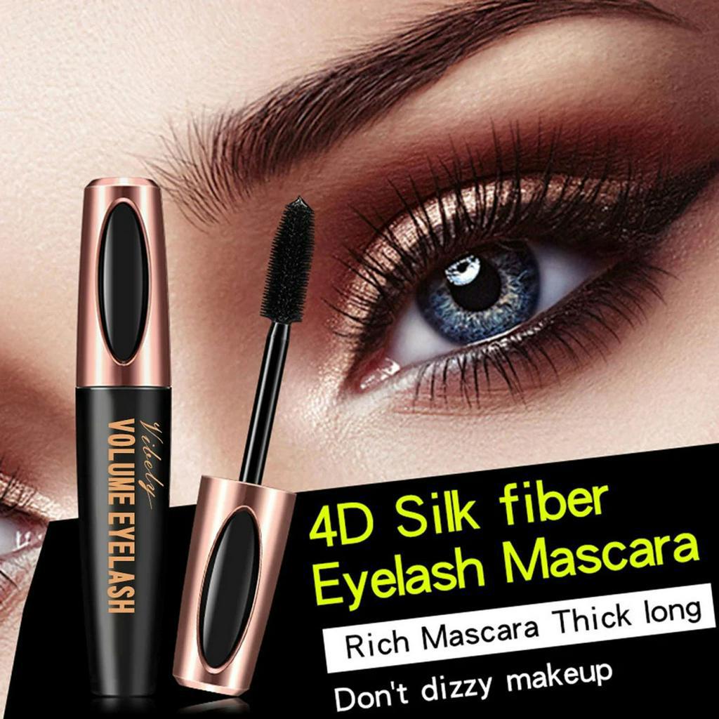 Shine Star - Original Eyelash Mascara Heavy Full Figure 4D Silk Fiber Lash Mascara Pemanjang Bulu Mata Waterproof