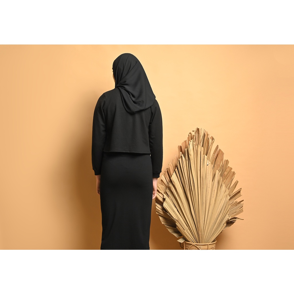 Norah Body fit Hijab Dress - Maternity Dress Baju hamil