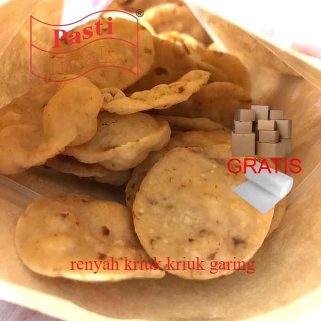 

Penawaran spesial KERIPIK IKAN khas Surabaya